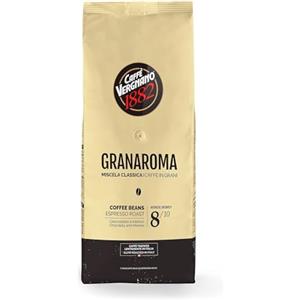 Caffè Vergnano 1882 Caffè in Grani Granaroma- 1 confezione da 1 Kg