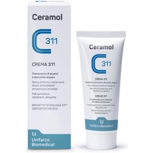 UNIFARCO Ceramol Crema 311 - Crema emolliente 200 ml per il trattamento di eczemi e dermatite atopica