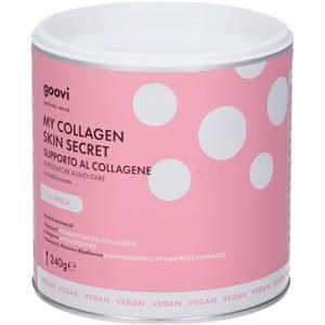Goovi Collagene Vegetale 240g - Integratore Alimentare con Aminoacidi, Vitamina C e Melograno per il Benessere della Pelle