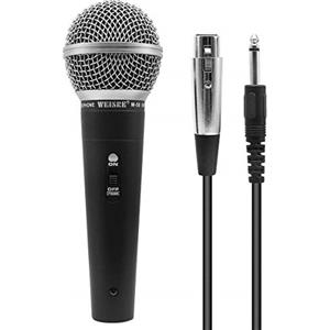 Comprare Web MICROFONO PROFESSIONALE PER CANTO KARAOKE CONCERTI WIRELESS UNIDIREZIONALE M2018 CW310