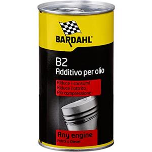 Bardahl - Additivo Olio B2, Adatto a tutti i Motori a Benzina e Diesel, Migliora il Rendimento del Motore, 300ml