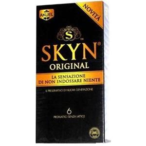 Perfetti Van Melle PROFILATTICO ANSELL AKUEL SKIN ORIGINAL B 6 PEZZI