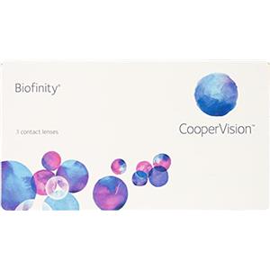 Biofinity - Lenti mensile morbide, R 8.6, D 14, 3 pezzi, Diottrie -2.50