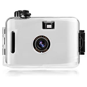 LANTRO JS Macchina fotografica della pellicola, impermeabile, riutilizzabile e portatile in miniatura per bambini e adulti