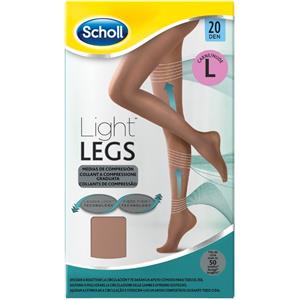 Dr. Scholl's Collant Light Legs 20 Denari Taglia L Colore Nude - Compressione Graduata per Gambe Leggere