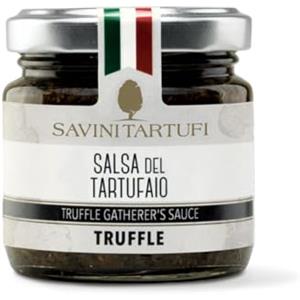 Savini Tartufi Salsa del Tartufaio - Salsa al Tartufo Estivo 90g, Senza Glutine e Conservanti