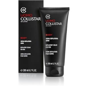 Collistar Crema Depilatoria Uomo, Elimina i Peli senza Irritare, Semplice e Facile da Usare, 200 ml