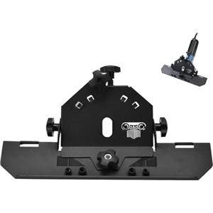 Auveach Smussatrice per Piastrelle Tagliapiastrelle a 45 Gradi Portatile Adatto per Smerigliatrici Angolari 115 e 125 Design Antiscivolo per Smussatura e Pavimentazione