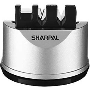 SHARPAL 191NEW Affilacoltelli manuale a 3 fasi - Liberate le mani, affilate coltelli da cucina, forbici e altro ancora!