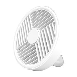 wonderlamp - Ventilatore da tavolo portatile con batteria LED Willy 5,5 W leggero con treppiede per campeggio, terrazze o ambienti interni