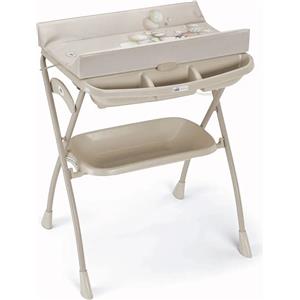 CAM Bagnetto Fasciatoio Volare Teddy Tortora Colore 261 - Sicuro e Pratico per Neonati