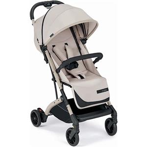 CAM Passeggino Compass 2.0 Leggero e Compatto con Telaio in Alluminio, Utilizzabile da 0 a 4 Anni, Schienale Recline e Capottina Estendibile