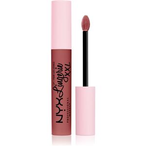 NYX Professional Makeup Lip Lingerie XXL - Rossetto liquido opaco Strip'd Down, 4 ml, lunga tenuta fino a 16 ore, formula vegana