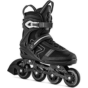 Movino Pattini in Linea Cruzer B4 Pattini a Rotelle Per Fitness Inline Skates da Donna e Uomo Pattini Professionali Con Sistema di Allacciatura Rapida ed Elementi Riflettenti Fitness Inliner