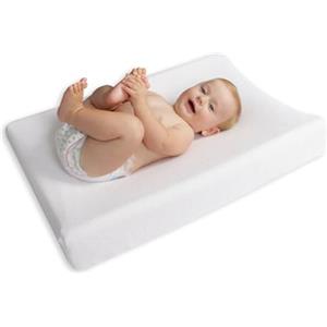BabyMatex Fasciatoio in spugna di alta qualità, 50 x 70/80 cm, colore: bianco