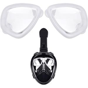 ZHXMALL Lente Correttiva per Maschera Subacquea, Lenti Miopia per Maschera Snorkeling, Adatto a Tutti i Modelli Maschera da Snorkeling Integrale, per Miopia | Lente Singola Destra -3,0