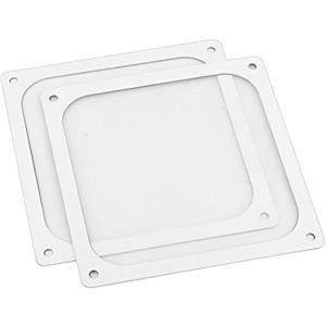 S SIENOC 2 x 120mm PC Computer Chassis Ventola Cooler Polvere Filtro Case Antipolvere Griglia, Magnetico (2 x 120mm, Bianca)