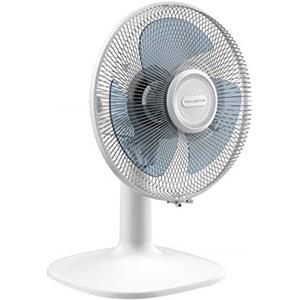 Rowenta Essential +, Ventilatore da Tavolo, 3 Velocità Regolabili, Ventilatore Silenzioso, Design compatto, Oscillazione 120°, Flusso d'aria mx 34 m3/min, VU2330