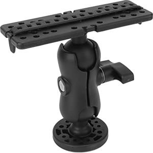 VGEBY Accessori per Ecoscandaglio, Rotazione di 360 Gradi Supporto per Ecoscandaglio Base a Sfera Supporto Universale per Ecoscandaglio Supporto per Canoa Kayak Accessori per la Pesca