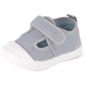 Cheerful Mario Scarpine Primi Passi Bimba 0-3 Anni Estive Scarpe Traspirante Neonata Sneakers Grigio 23 EU