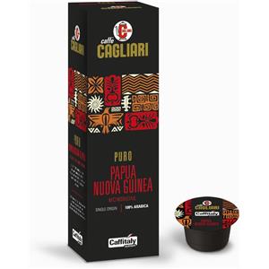 Caffitaly Caffè Cagliari Crem Espresso - 10 Capsule da 8g per un Espresso Intenso e Cremoso