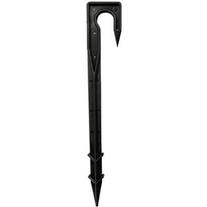 PratoErboso Prato Erboso Kit 100x Picchetti Ancoraggio Ferma Tubo Gocciolante da 16 mm o 20 mm | per Irrigazione a Goccia Orto | Made in Italy | Altezza 14 cm
