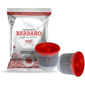 CAFFE' BARBARO Napoli Capsule Caffè Compatibile con macchine Illy Iperespresso® Miscela Barbaro 80 pz