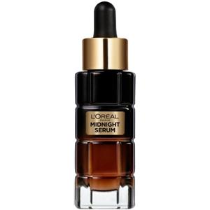 L'Oréal Paris Siero Viso Midnight 30 ml - Antiossidante e Anti-Età per Pelli Mature