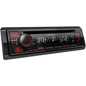 Kenwood KDC-BT450DAB, autoradio con CD, Bluetooth e DAB+ integrato