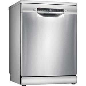 Bosch Lave-vaisselle pose libre BOSCH SMS6TCI00E SER6 - 14 couverts - Induction - L60cm - Home Connect - 44 dB - Silver inox