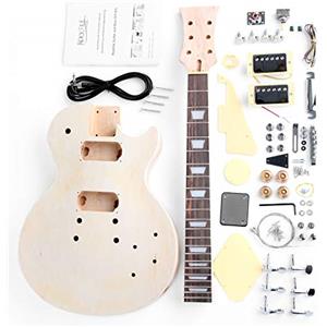 Rocktile Electric Guitar Kit fai da te Single Cut-Style