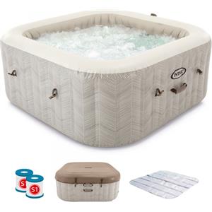 Intex Quadrata Chevron Deluxe 28446EX - Piscina idromassaggio spa