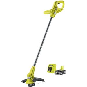 RYOBI - Tagliabordi/spogliatoio 18 V - Ø taglio 23 cm - Ø filo 1 x 1,6 mm - 1 batteria al litio + 18 V 1,5 Ah e 1 caricatore 1,5 A - RY18LT23A-115