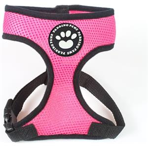 Padding Paws Pets lover - Pettorina regolabile con guinzaglio, in morbido tessuto a rete, per cane, cuccioli, animali domestici, con moschettone