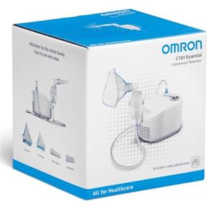 OMRON C101 ESSENTIAL Nebulizzatore Aerosolterapia Asma Aerosol Therapy Nebulizer