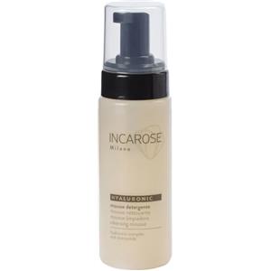 Incarose Hyaluronic Mousse Detergente Viso 200 ml - Mousse Delicata con Acido Ialuronico e Fitocollagene
