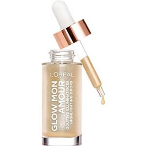 L'Oréal Paris Glow Mon Amour Illuminanti Viso, Liquido in Goccia, Incarnato Luminoso e Naturale, Ivory Glow