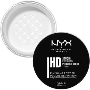 NYX PROFESSIONAL MAKEUP NYX Professional Make Up Finishing Powder Studio, Cipria Trasparente Opacizzante in Polvere Libera, Tonalità Translucent, Confezione da 1