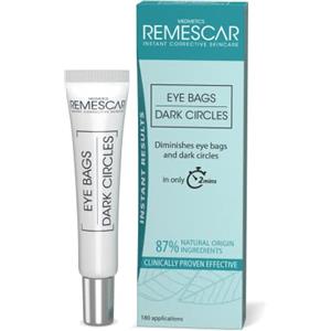 Remescar Crema Borse e Occhiaie 8ml - Trattamento Istantaneo Contorno Occhi - Crema Defaticante Uomo Donna con 180 Applicazioni
