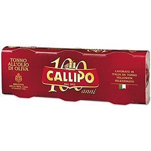 Callipo Giacinto Callipo Callipo Tonno all'Olio di Oliva, Scatola - 18 confezionda 80 g [18 pezzi, 1440 g]