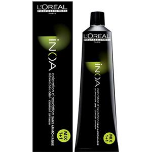 L'Oréal Professionnel INOA 6.8 Biondo Scuro Moka 60 g - Colorazione Permanente Senza Ammoniaca