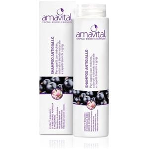 OFICINE CLEMAN Amavital Shampoo Antigiallo Capelli Biondi e Bianchi 250 ml - Luminosità e Cura