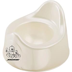 Indigos UG - Baby pentola/pot/vasino 089 con richiesta nome/testo a scelta in diversi colori per ragazzi e ragazze