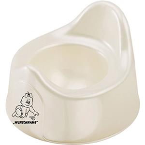 Indigos UG - Baby pentola/pot/vasino 084 con richiesta nome/testo a scelta in diversi colori per ragazzi e ragazze