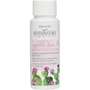 MaterNatura Fluido Bifasico Capelli Lisci ai Fiori di Fico d'India - Lisciante e Lucidante 50 ml