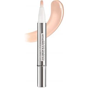 L'Oreal Paris True Match Eye Cream in a Concealer, correttore per contorno occhi, illuminante, coprente, 1-2 R, rosa porcellana, 2 ml