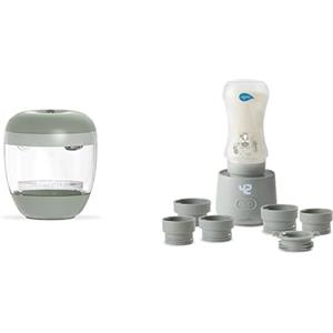 Nuvita Ultimate Clean & Warm Bundle: Sterilizzatore UV portatile Nuvita 1556 MellyPlus & Scaldabiberon portatile Nuvita 1162 Warm'n'Go