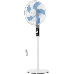 Rowenta Turbo Silence, Ventilatore a Piantana Potente, 12 Velocità Regolabili, Ventilatore Silenzioso, Oscillazione 120 gradi, Altezza Regolabile, Elevata Efficienza Energetica, VU5650