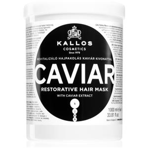 Kallos KJMN Professional Caviar - Maschera Ristrutturante per Capelli 1000 ml con Estratto di Caviale per Lucentezza e Morbidezza