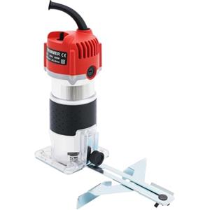 SHZICMY Fresa elettrica per bordi 1/4, fresatrice professionale per legno, fresatrice a mano, fresatrice elettrica, 30000 giri/min, per legno, lavorazione superficiale, 800 W